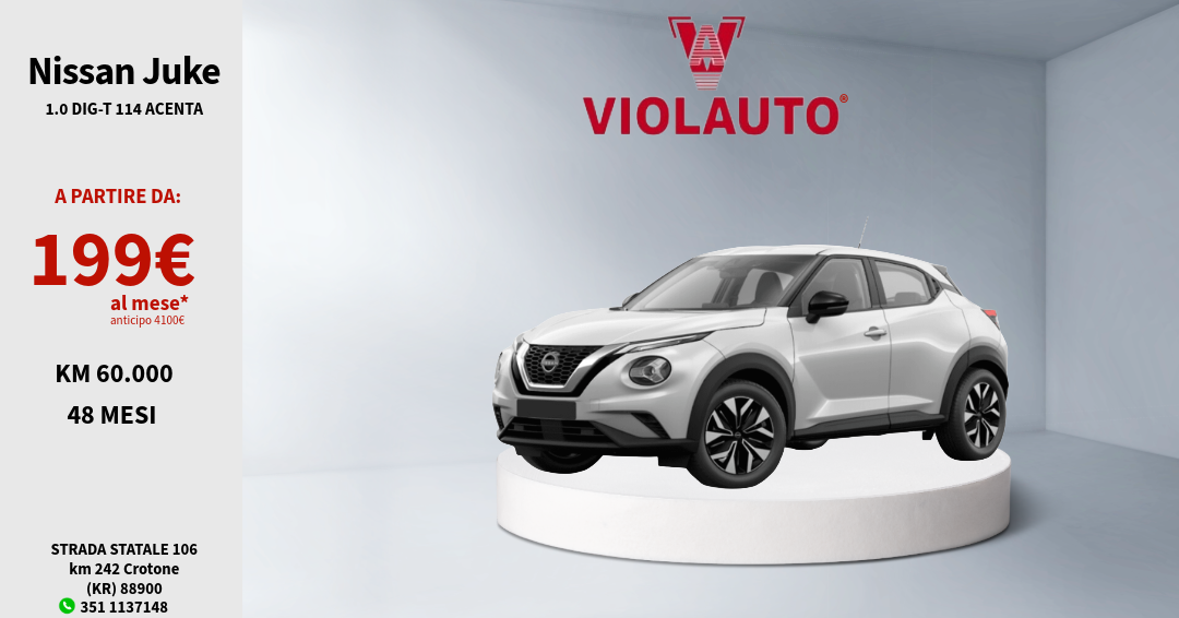 NISSAN JUKE 1.0 DIG-T 114 ACENTA