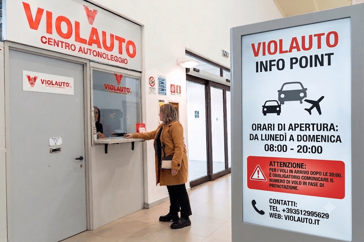 Noleggio auto all'aeroporto di Crotone - Comodità e convenienza